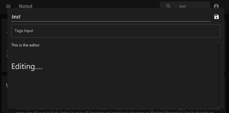 The contents are written using a wysiwyg editor Editor
